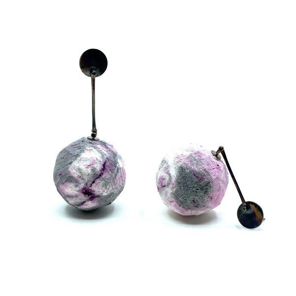 Hard As Cotton Universe Earrings No:1 - Image 2
