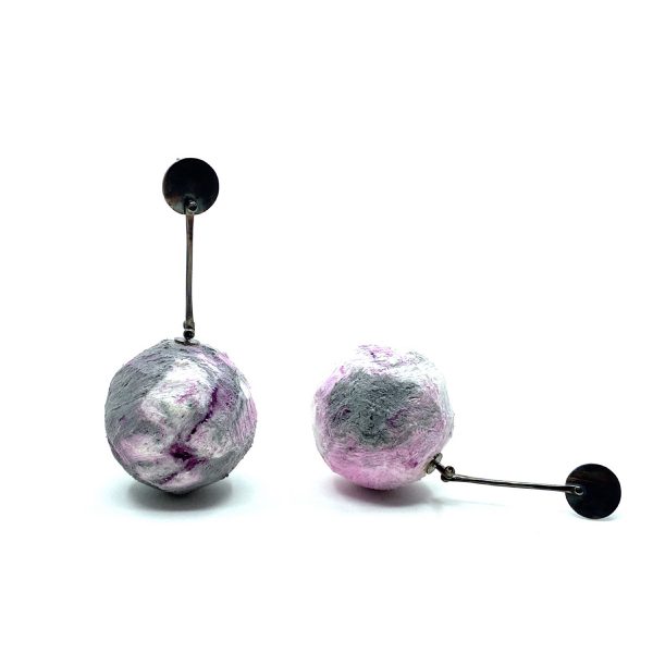 Hard As Cotton Universe Earrings No:1 - Image 3