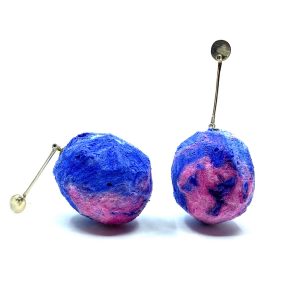 Hard As Cotton Universe Earrings No:2